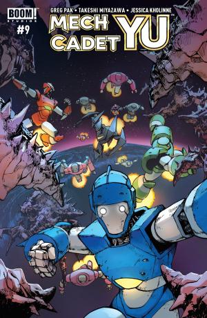 Cover of the book Mech Cadet Yu #9 by Josh Trujillo, Brittany Peer