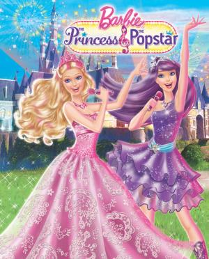 Book cover of Barbie: The Princess & the PopStar (Barbie)