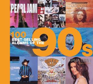 Cover of the book 100 Best-selling Albums of the 90s by Gregory Llewellyn, Naomi Hart