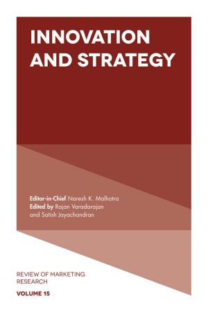 Cover of the book Innovation and Strategy by 