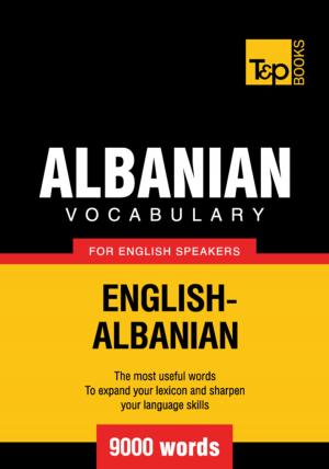 Cover of Albanian vocabulary for English speakers - 9000 words