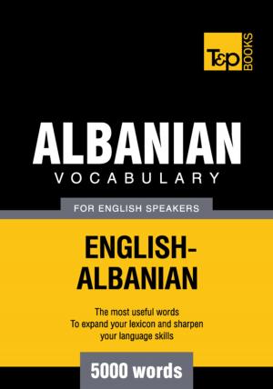 Cover of Albanian vocabulary for English speakers - 5000 words