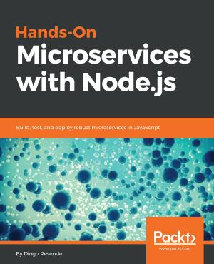 Cover of the book Hands-On Microservices with Node.js by K. Jaouher