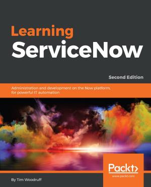 Cover of the book Learning ServiceNow by Aaron Guzman, Aditya Gupta