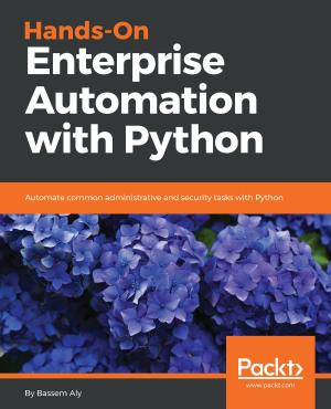 Cover of the book Hands-On Enterprise Automation with Python by Dr. Edward Lavieri