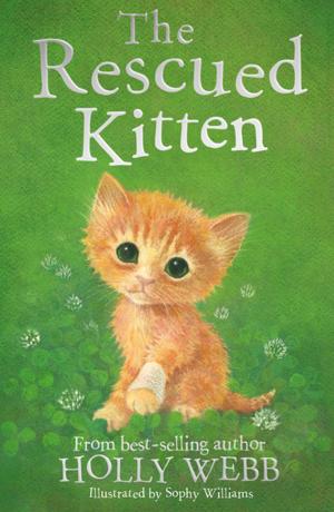 Book cover of The Rescued Kitten