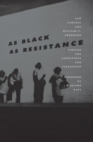 Cover of the book As Black as Resistance by Matt Hern