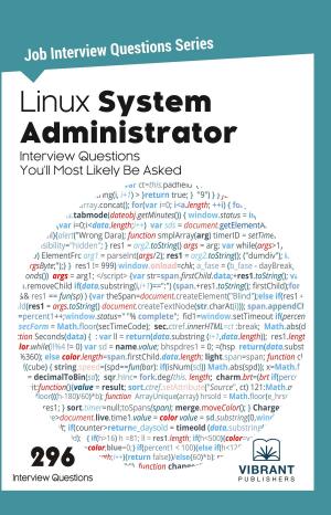 Cover of Linux System Administrator Interview Questions You'll Most Likely Be Asked