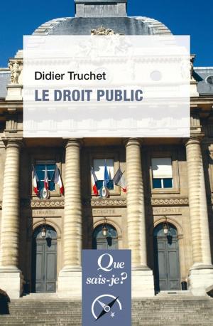Book cover of Le droit public
