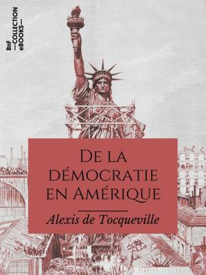 Cover of the book De la démocratie en Amérique by Pierre Alexis de Ponson du Terrail