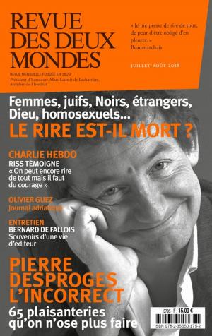 Cover of Revue des Deux Mondes juillet août 2018