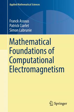Cover of the book Mathematical Foundations of Computational Electromagnetism by Liliane Maria Ferrareso Lona