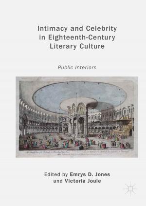 Cover of the book Intimacy and Celebrity in Eighteenth-Century Literary Culture by Mass Per Pettersson, Gianluca Iaccarino, Jan Nordström