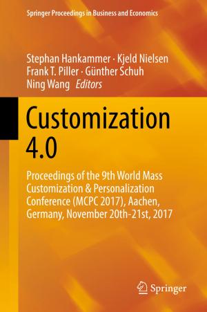 Cover of the book Customization 4.0 by Andrzej Kobryń