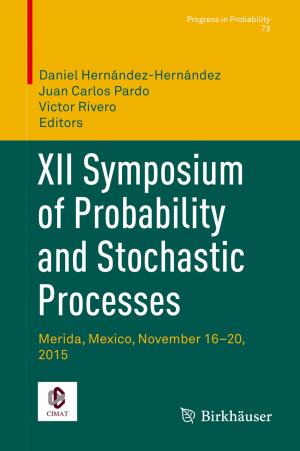 Cover of the book XII Symposium of Probability and Stochastic Processes by Ralph M. Trüeb, Won-Soo Lee