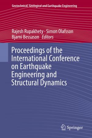 Cover of the book Proceedings of the International Conference on Earthquake Engineering and Structural Dynamics by Filipe de Carvalho Moutinho, Luís Filipe Santos Gomes