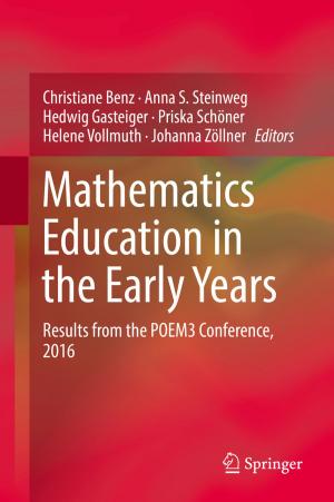 Cover of the book Mathematics Education in the Early Years by Linling Kuang, Chunxiao Jiang, Yi Qian, Jianhua Lu