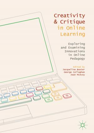 Cover of the book Creativity and Critique in Online Learning by Cecilia Gimeno Gasca, Santiago Celma Pueyo, Concepción Aldea Chagoyen