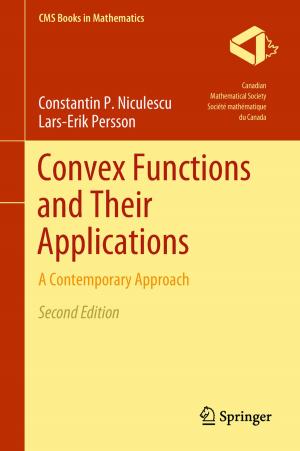 Cover of the book Convex Functions and Their Applications by Eli Nathans