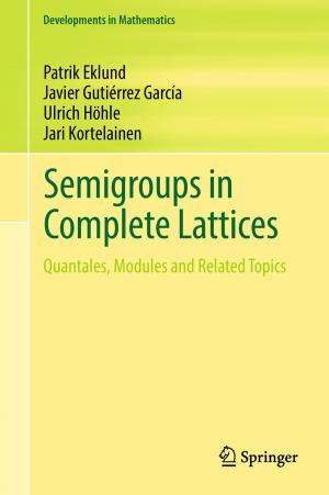 Cover of the book Semigroups in Complete Lattices by Márcia R. F. Campiolo