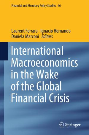 Cover of International Macroeconomics in the Wake of the Global Financial Crisis