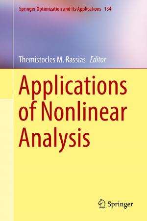 Cover of the book Applications of Nonlinear Analysis by Gianluca Borghini, Pietro Aricò, Gianluca Di Flumeri, Fabio Babiloni