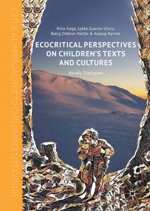 Cover of Ecocritical Perspectives on Children's Texts and Cultures