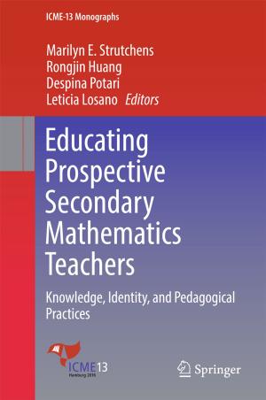 Cover of the book Educating Prospective Secondary Mathematics Teachers by Rachel Becker