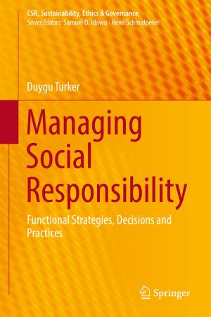 Cover of the book Managing Social Responsibility by Cristian E.  Gutiérrez