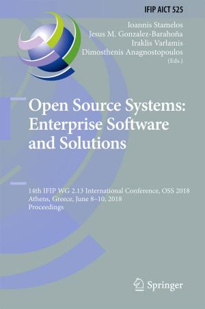 Cover of the book Open Source Systems: Enterprise Software and Solutions by Richards Plavnieks