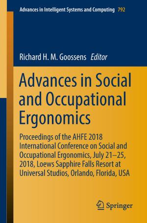 Cover of the book Advances in Social and Occupational Ergonomics by 
