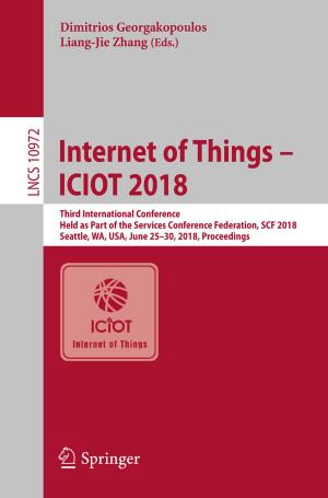 Cover of the book Internet of Things – ICIOT 2018 by Pierre Calmon, Frédéric Jenson, Bastien Chapuis