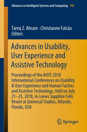 Cover of the book Advances in Usability, User Experience and Assistive Technology by Simon Elias Bibri