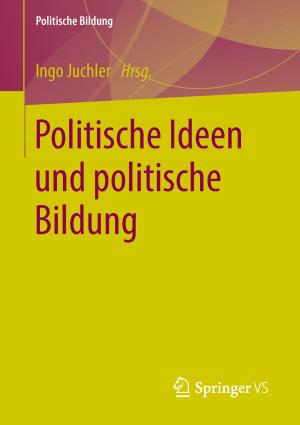 Cover of the book Politische Ideen und politische Bildung by Roland Eckert