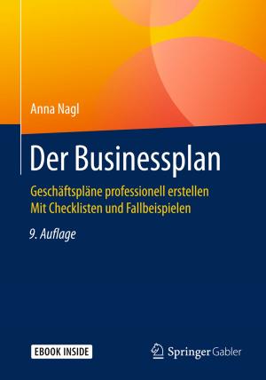 Cover of the book Der Businessplan by Christoph Burmann, Tilo Halaszovich, Michael Schade, Rico Piehler