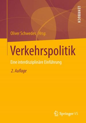 Cover of the book Verkehrspolitik by Marlène Vogt