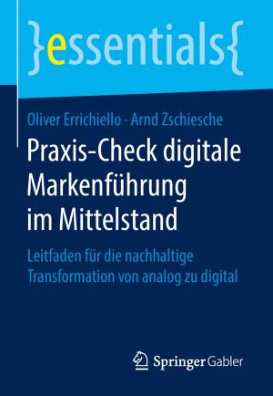 Book cover of Praxis-Check digitale Markenführung im Mittelstand