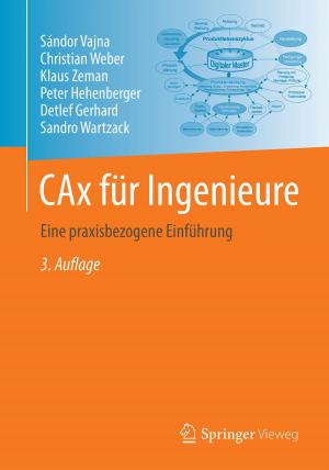 Cover of the book CAx für Ingenieure by Matthias Berking