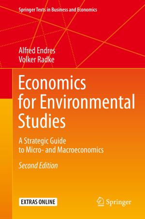 Cover of the book Economics for Environmental Studies by Christian Ernst, Gerald Schenk, Peter Schuster