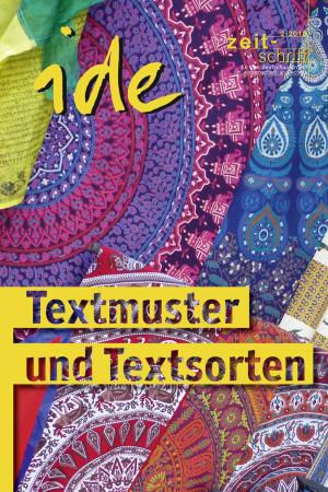 Cover of the book Textmuster und Textsorten by Horst Schreiber