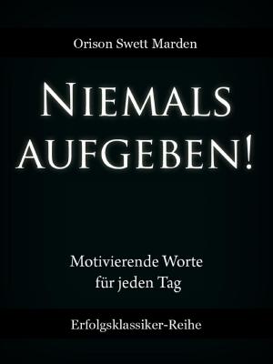Cover of the book Niemals aufgeben! by Lucy van Geldern