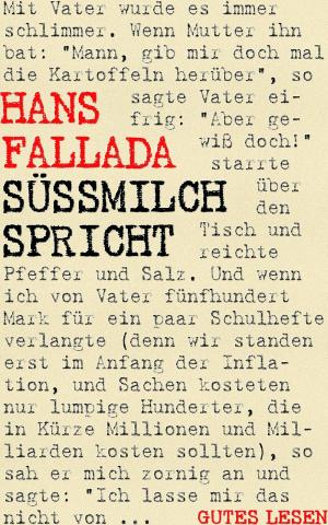 Cover of the book Süßmilch spricht by Prodosh Aich, MVR Nair
