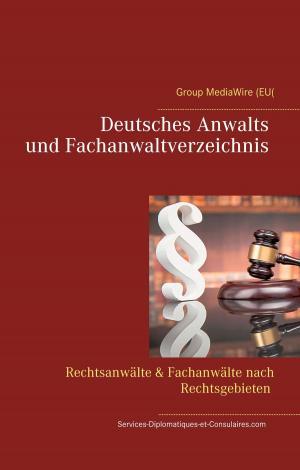 Cover of the book Deutsches Anwalts und Fachanwaltverzeichnis by R.G. Wardenga, Uwe H. Sültz, Renate Sültz
