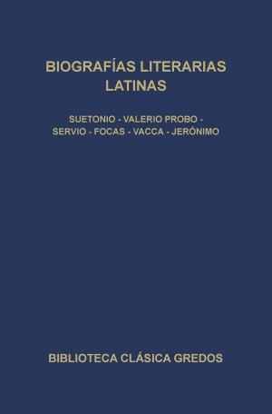 Cover of the book Biografías literarias latinas by Plutarco