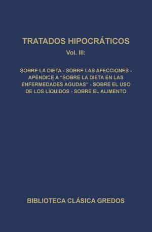Cover of the book Tratados hipocráticos III by Platón