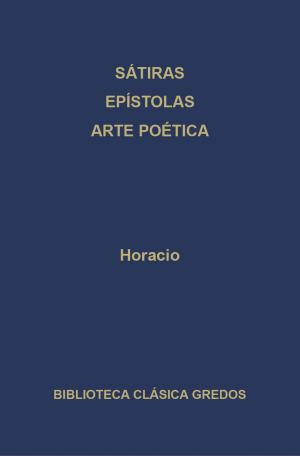 Book cover of Sátiras. Epístolas. Arte poética.