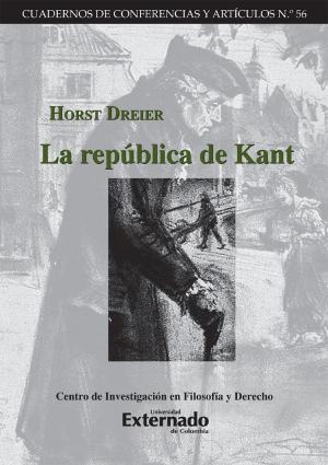 Cover of the book La república de Kant by Emilssen González de Cancino
