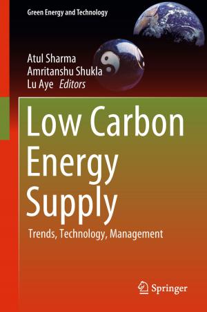 Cover of the book Low Carbon Energy Supply by Baishnab Charan Tripathy, Jaya Prakash, Manjistha Sengupta, Varsha Gupta