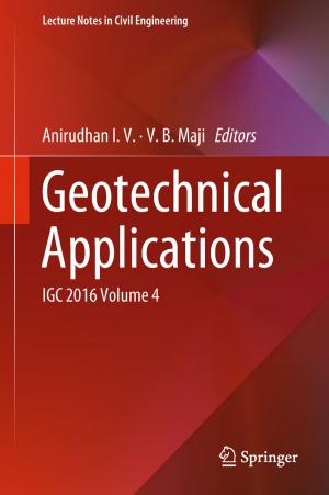 Cover of the book Geotechnical Applications by Arindam Chaudhuri
