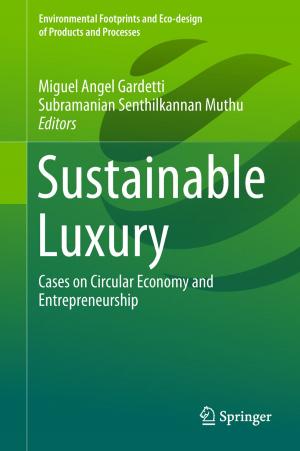 Cover of the book Sustainable Luxury by Harvinder Singh